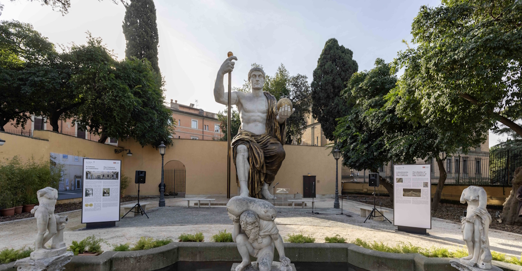 Remains of the Colossal Statue of the Emperor Constantine Originally in the Roman Forum