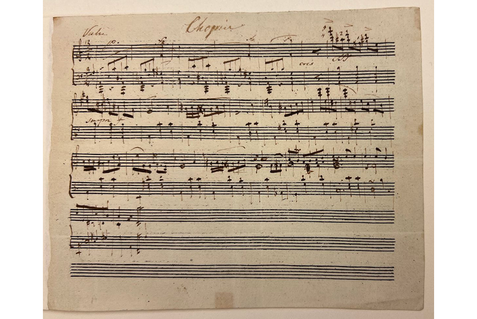 New Work by Frédéric Chopin discovered