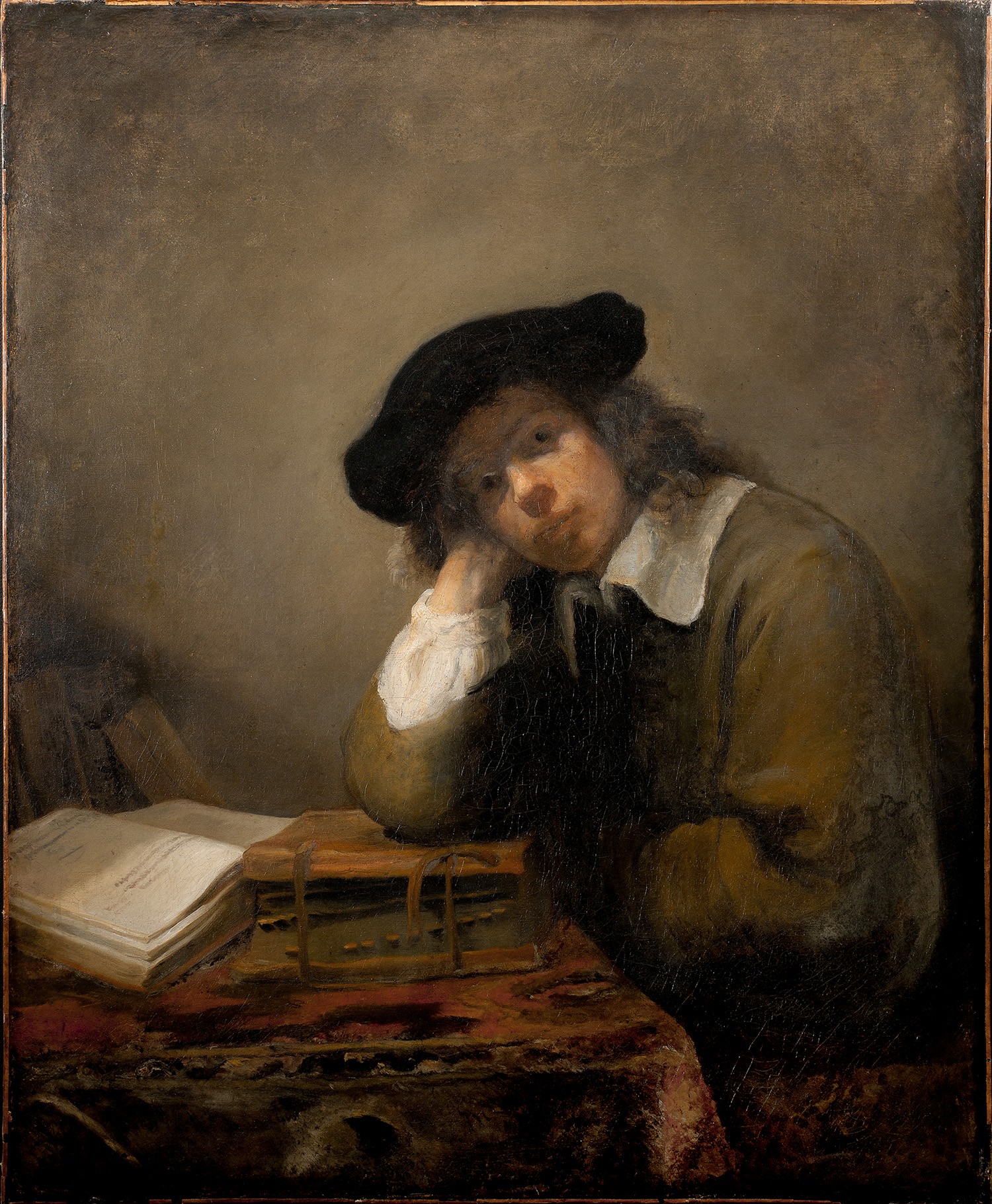 A Painting in the Collection of the Nationalmuseum Stockholm attributed to Carel Fabritius