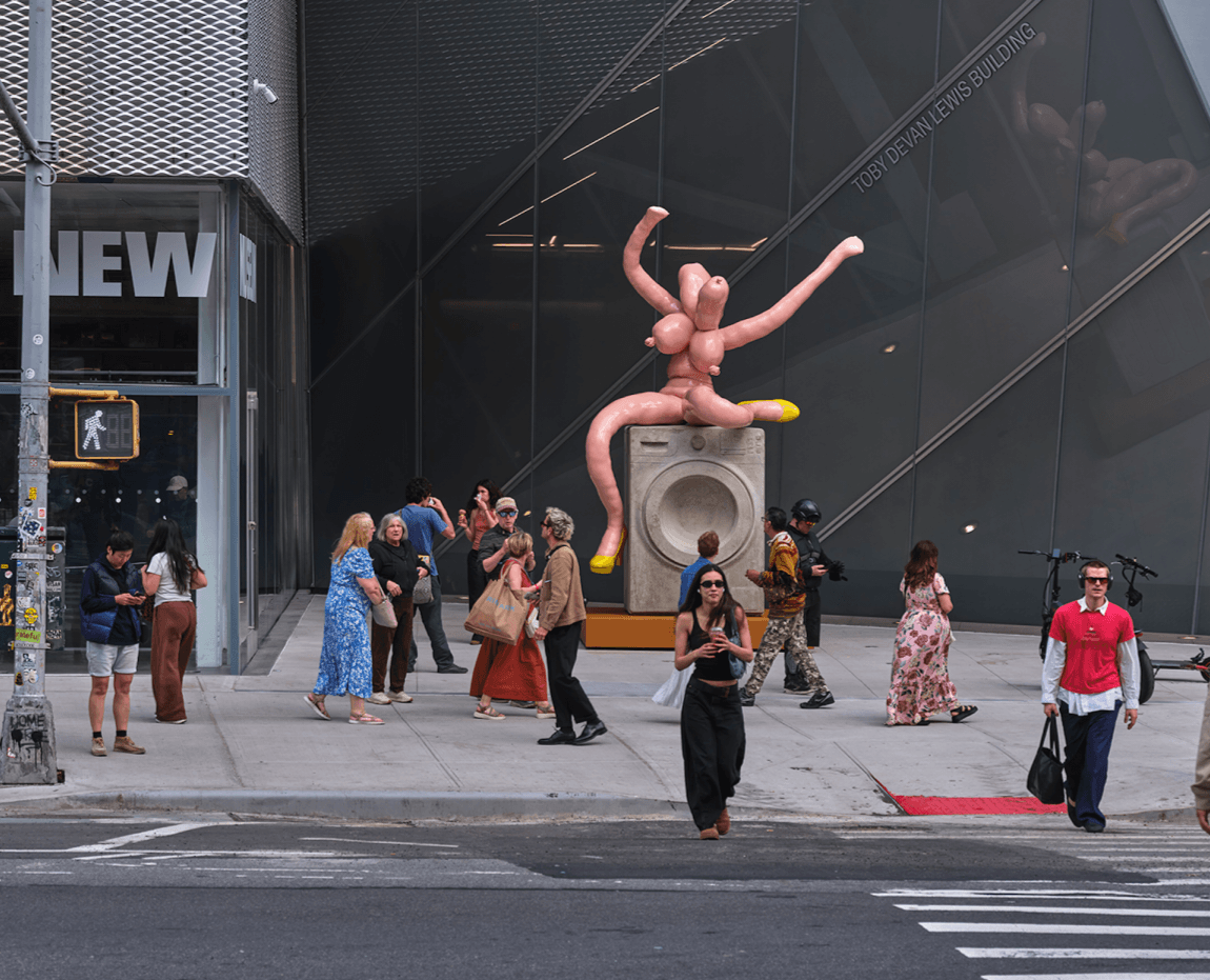 New Museum unveils Sarah Lucas Commission created for New Public Plaza 