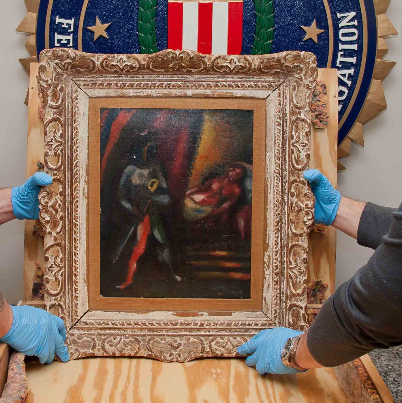 Stolen Art Returned: Chagall Oil Painting Recovered Nearly 30 Years After Heist