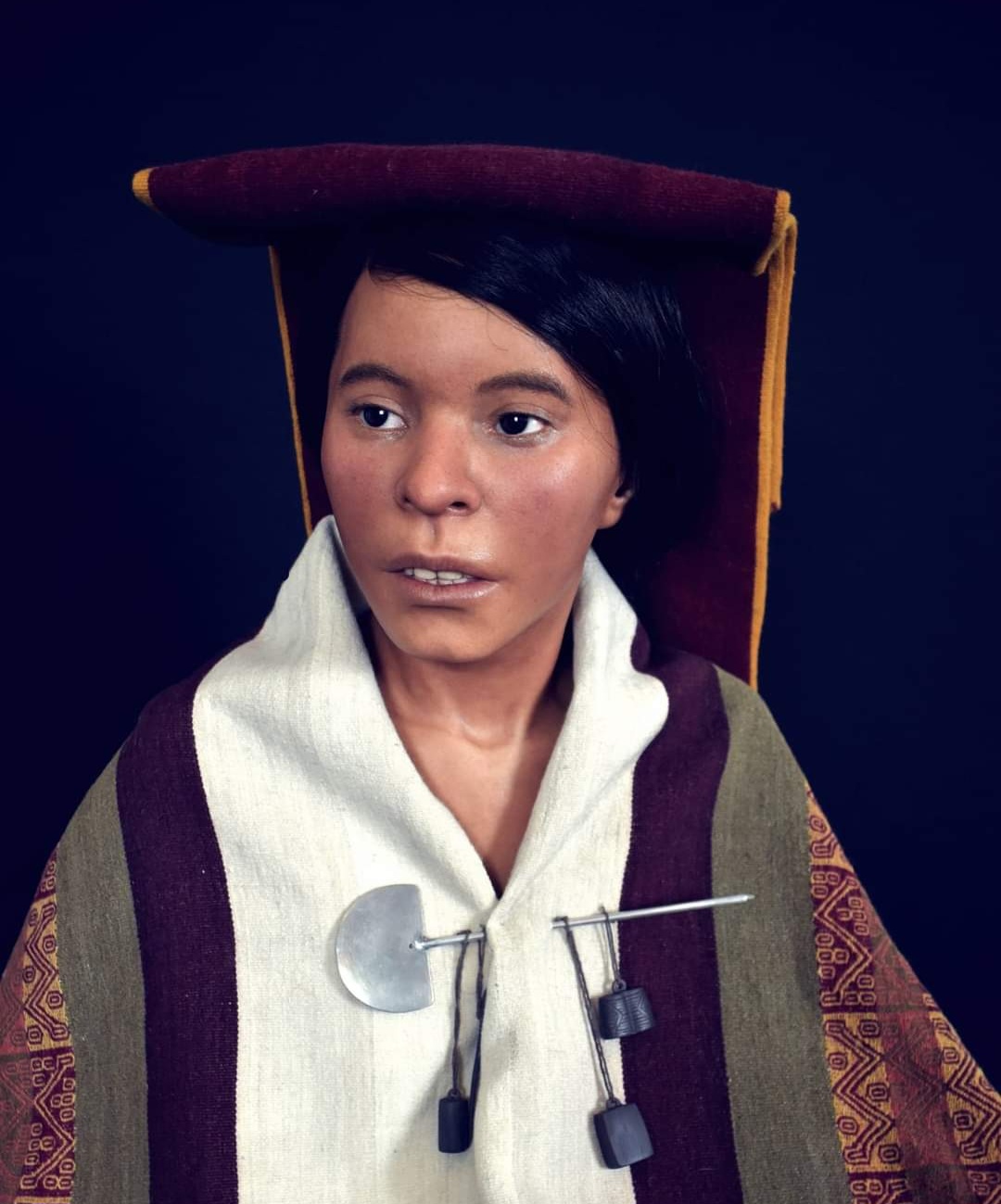 The Face of Juanita 'Girl of the Ampato' has been revealed