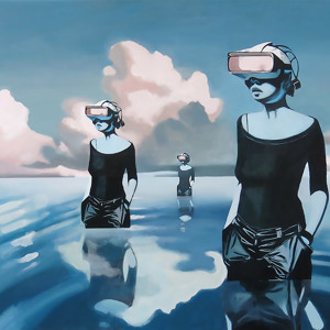 Marit Otto (°1970, Netherlands) "Sea of Tranquility" 2025