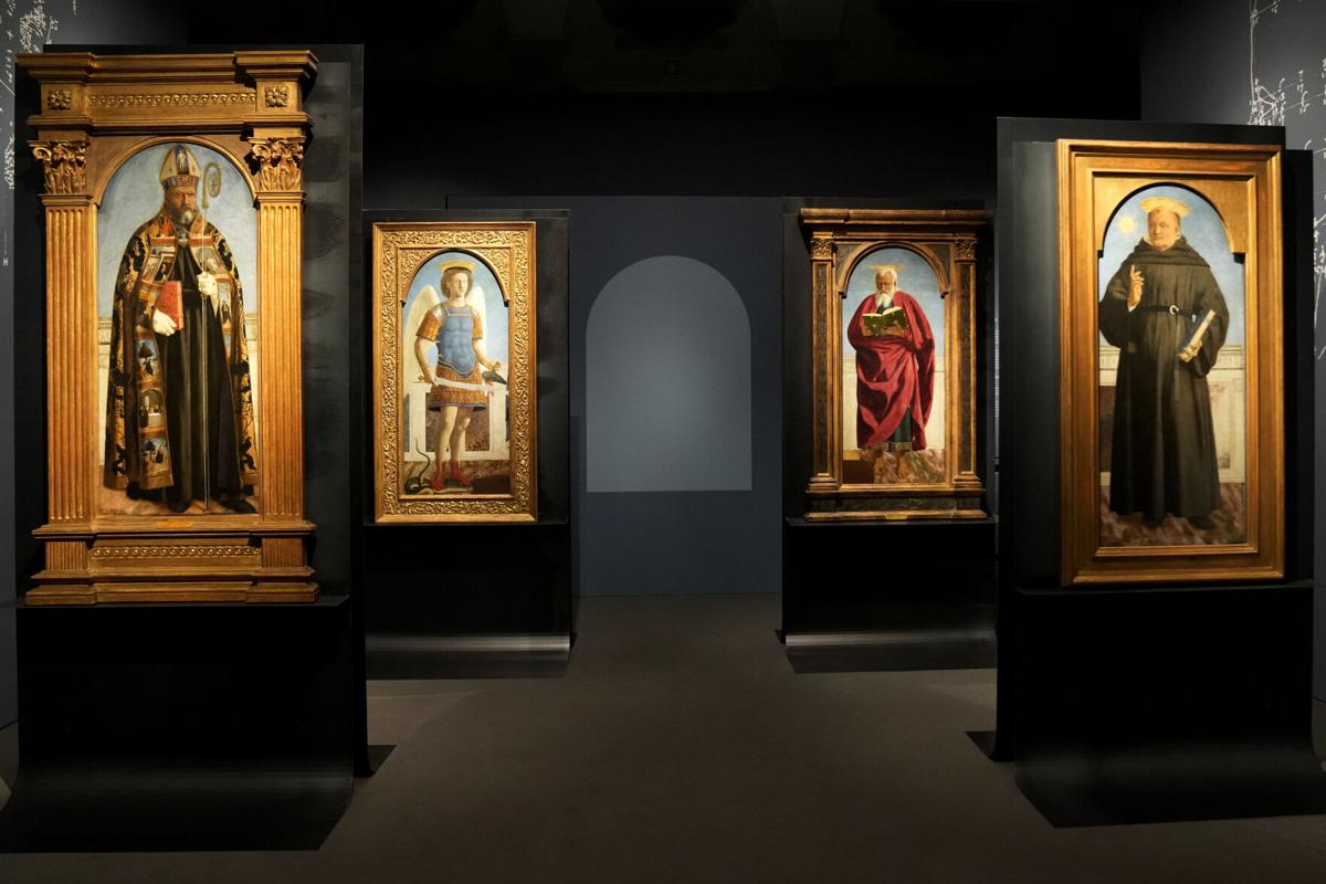 Piero della Francesca The Augustinian Polyptych reunited in Milan