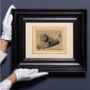 Sotheby’s to offer Rembrandt’s Young Lion Resting from The Leiden Collection