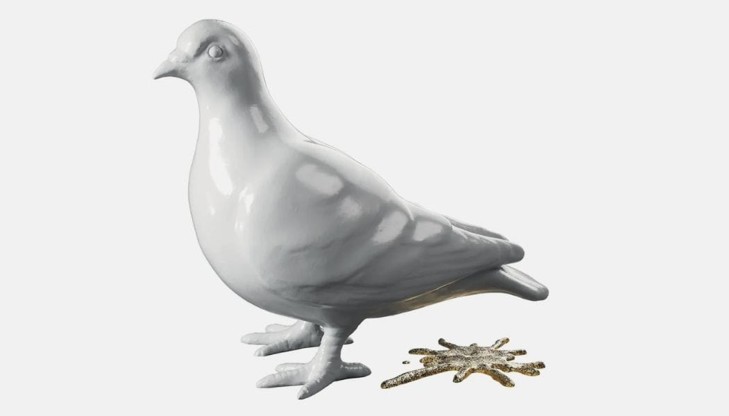 The Museum of London chooses a pooping Pigeon for its Logo