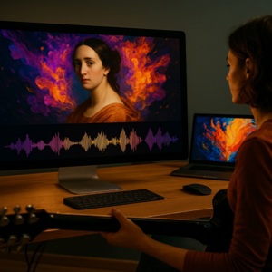 How Artists use Music Visualizers in Multimedia Work