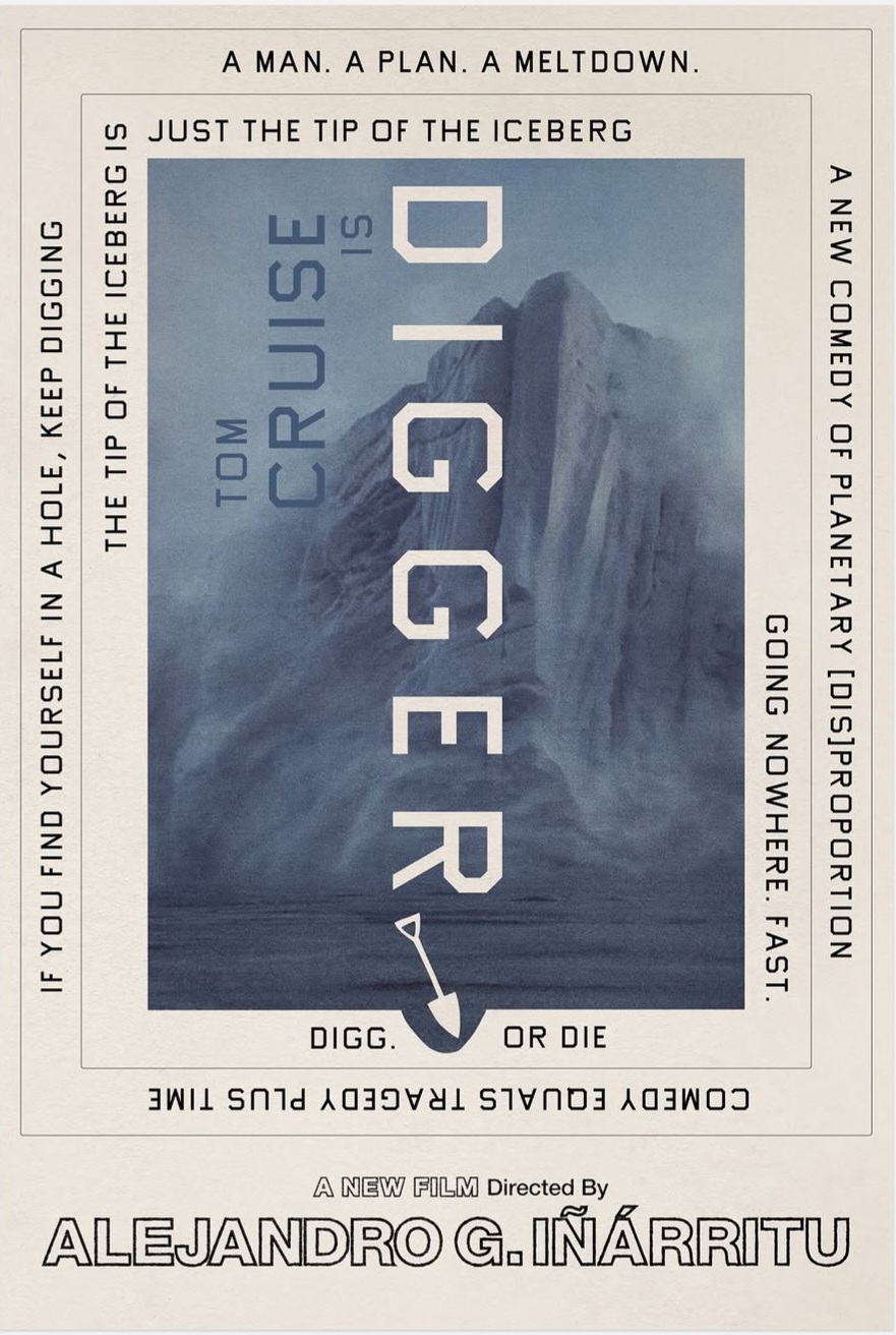 Ed Ruscha Designs Poster for Alejandro G. Iñárritu’s Digger