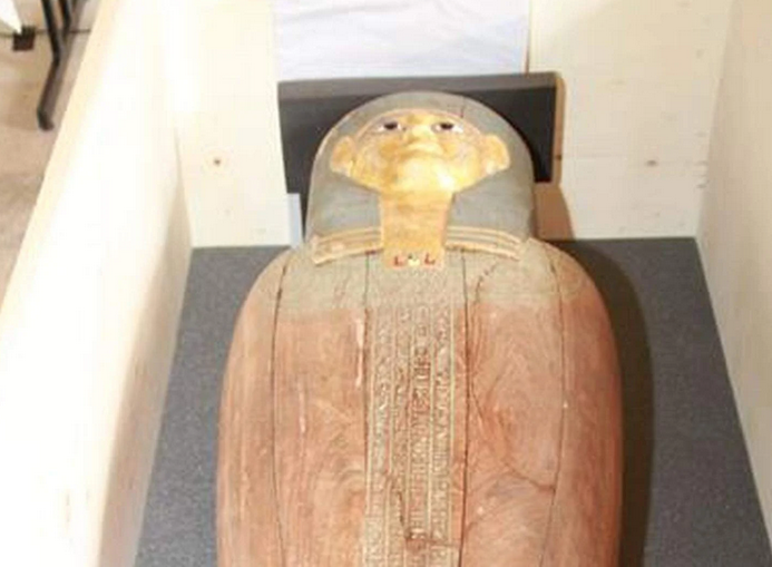 Belgium returns 2,000-Year-Old Sarcophagus to Egypt