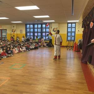 Zhen Yang Brings Chinese Diabolo Tradition to Students at P.S. 244Q