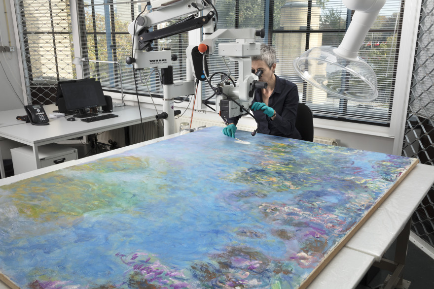 Gemeentemuseum Discovers Water Lilies under Monet's Wisteria