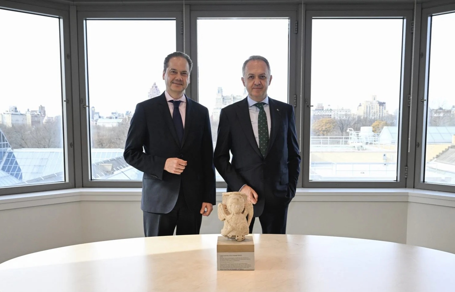 The Metropolitan Museum of Art repatriates Two Sculptures to Republic of Türkiye