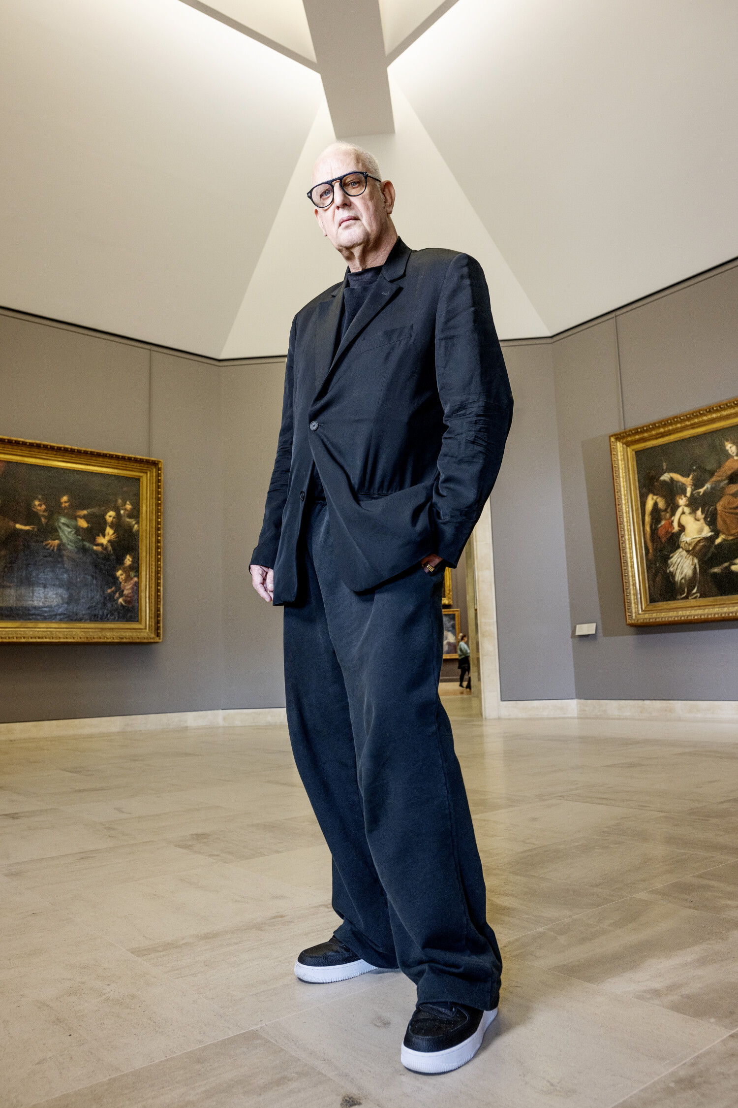 Invited by The Louvre, Luc Tuymans creates a Fresco in the Heart of the Museum