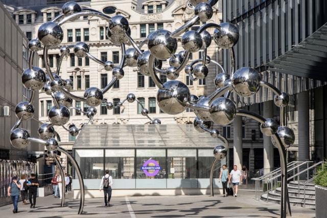 Yayoi Kusama has unveiled a New Public Sculpture outside the UK’s Busiest Railway Station