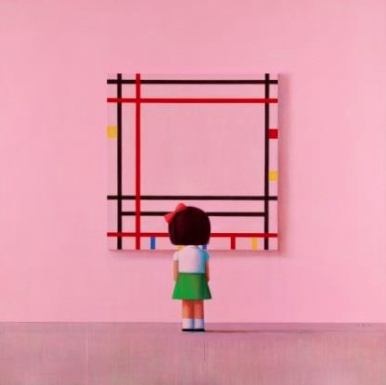 Liu Ye (b. 1964). Boogie Woogie, little girl in New York