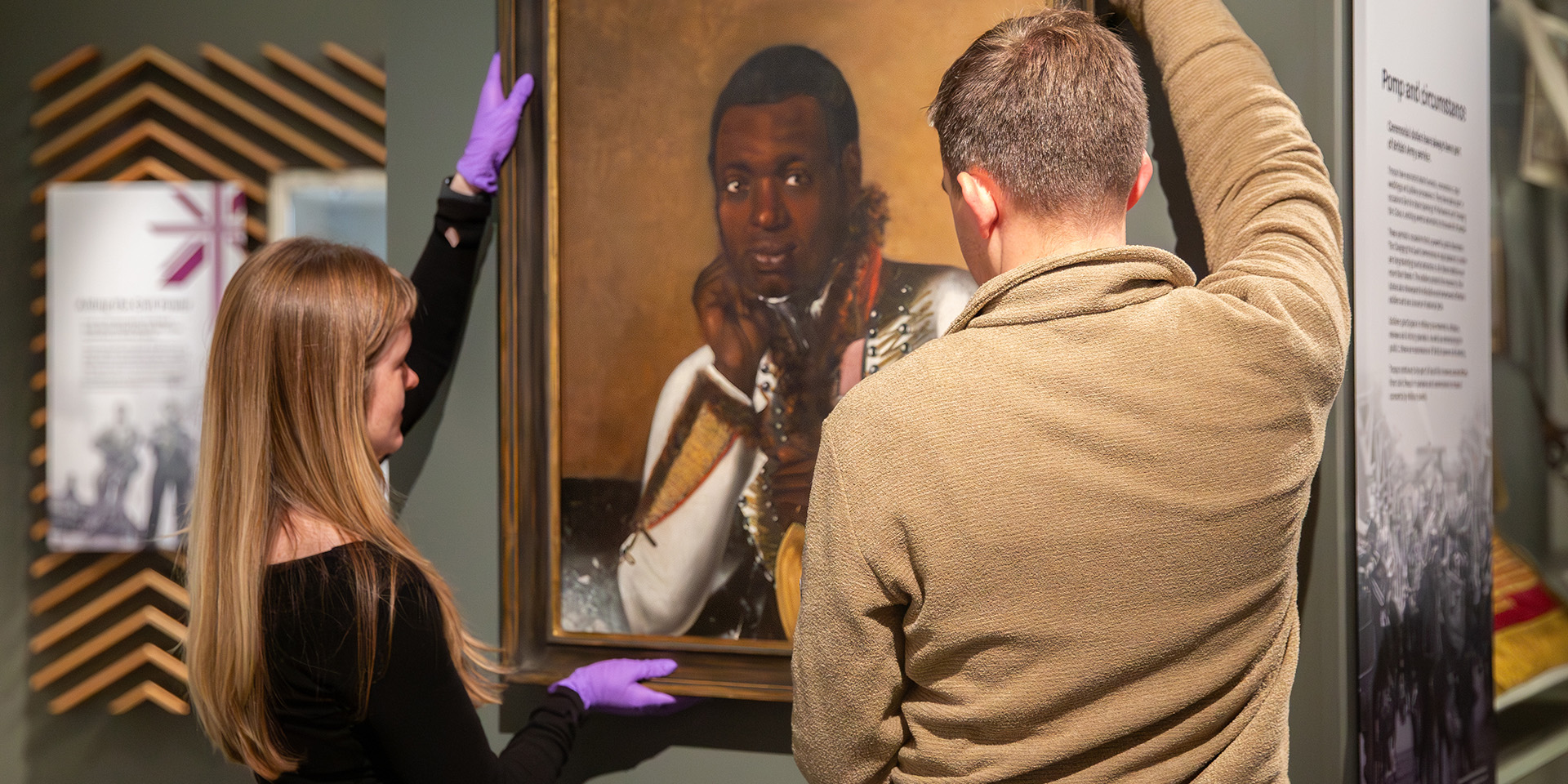 National Army Museum London identifies Waterloo Veteran in 1821 Painting