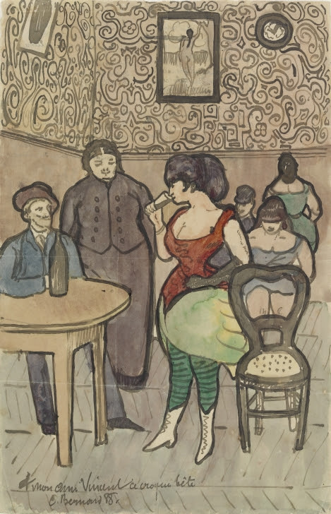 Drawings by Emile Bernard together for the first time  at the Van Gogh Museum