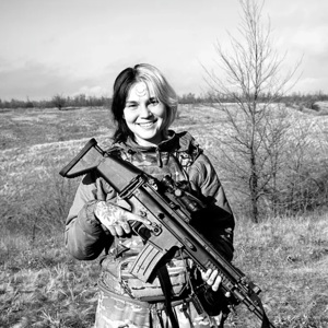 Ukrainian Artists Lana Chornohorska and Yurii Kostyshyn killed in Action 