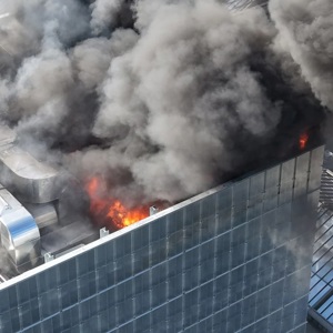 Fire breaks out at Brussels Museum Kanal-Centre Pompidou