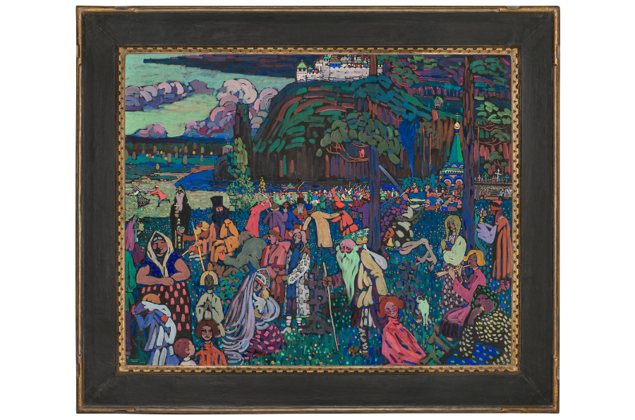 Christie's to Auction Kandinsky's 1907 Masterpiece Das bunte Leben 