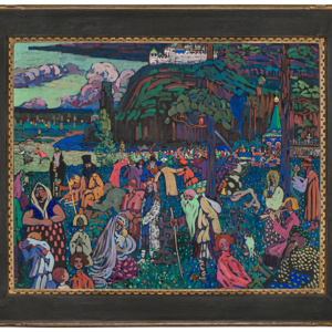 Christie's to Auction Kandinsky's 1907 Masterpiece Das bunte Leben 