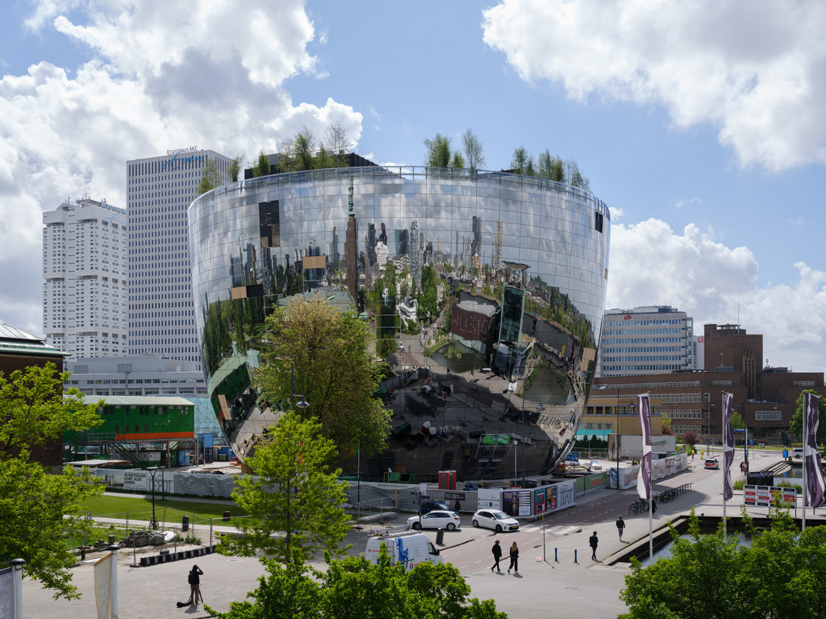 Depot Boijmans Van Beuningen Finishes Construction in Preparation for Museum’s Big Move