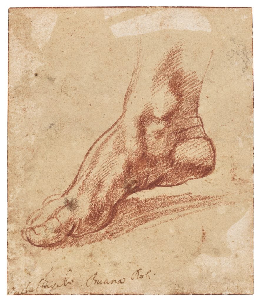 Christie's Specialist discovers an Unknown Drawing by Michelangelo for The Sistine Chapel