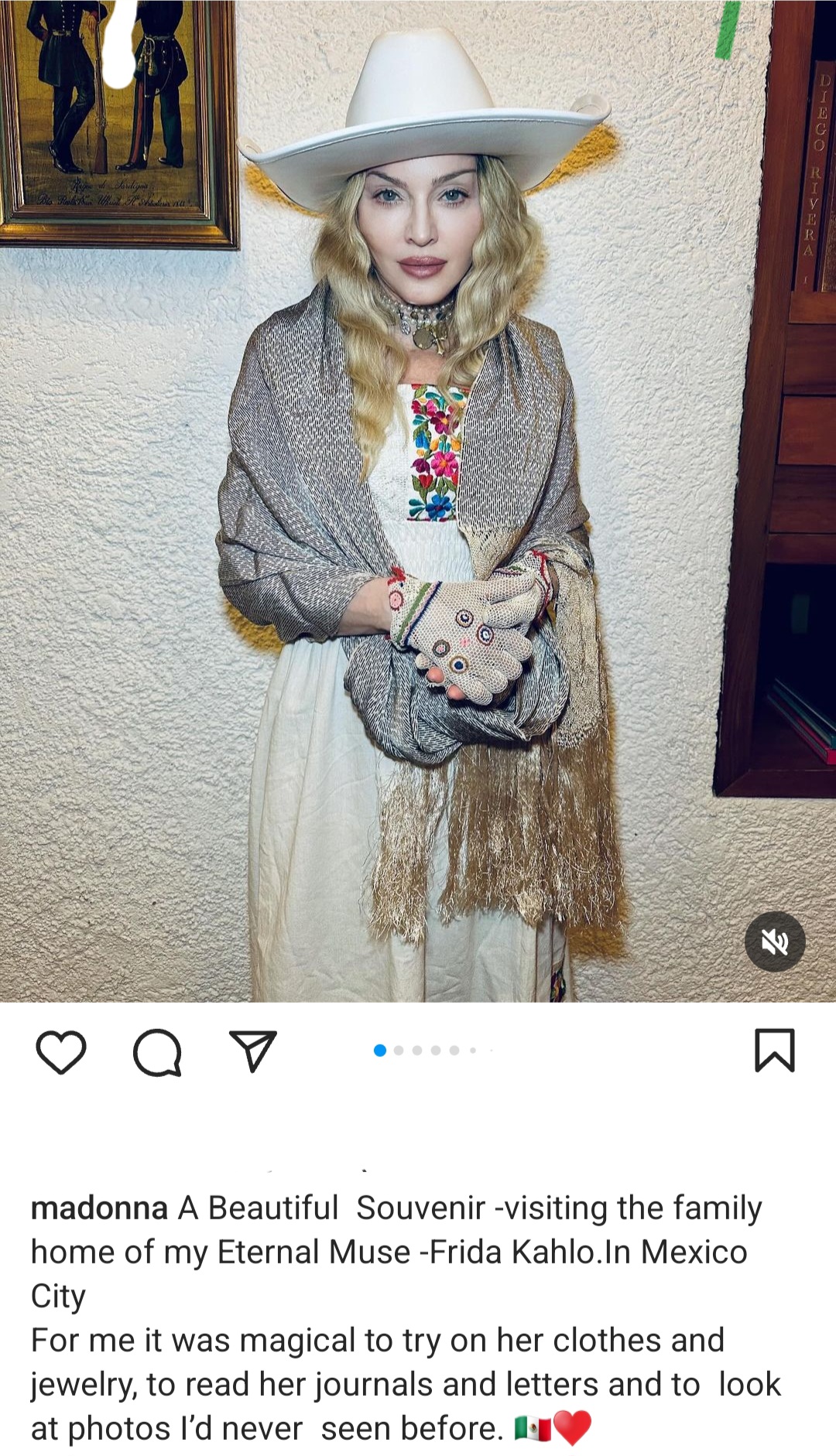 Frida Kahlo Museum denies lending Painter's Clothes to Madonna