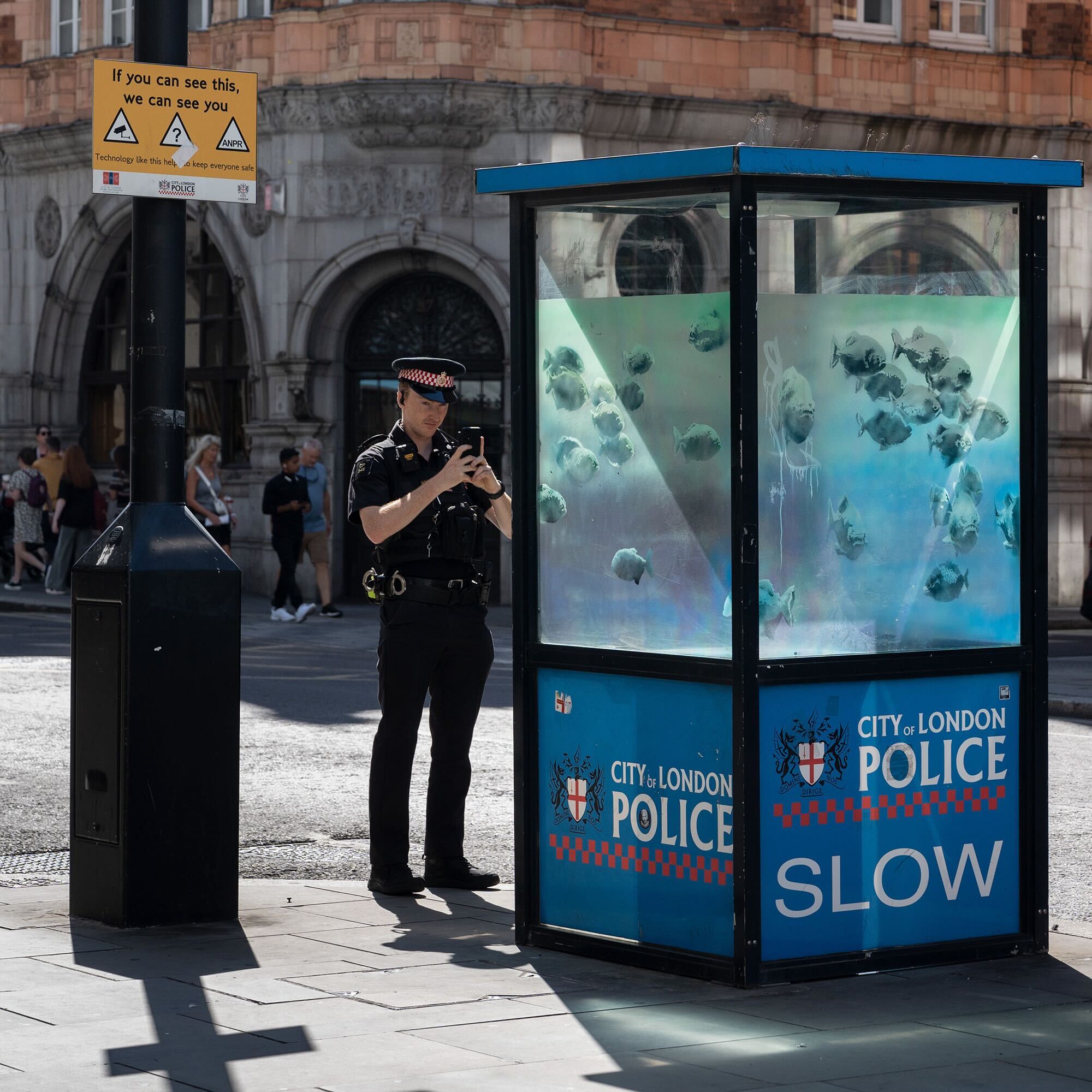 Banksy unveils Seventh Work in a Week in London