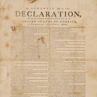 Sotheby’s to offer Rare Printing of the Declaration of Independence: The July 1776 Essex Broadside
