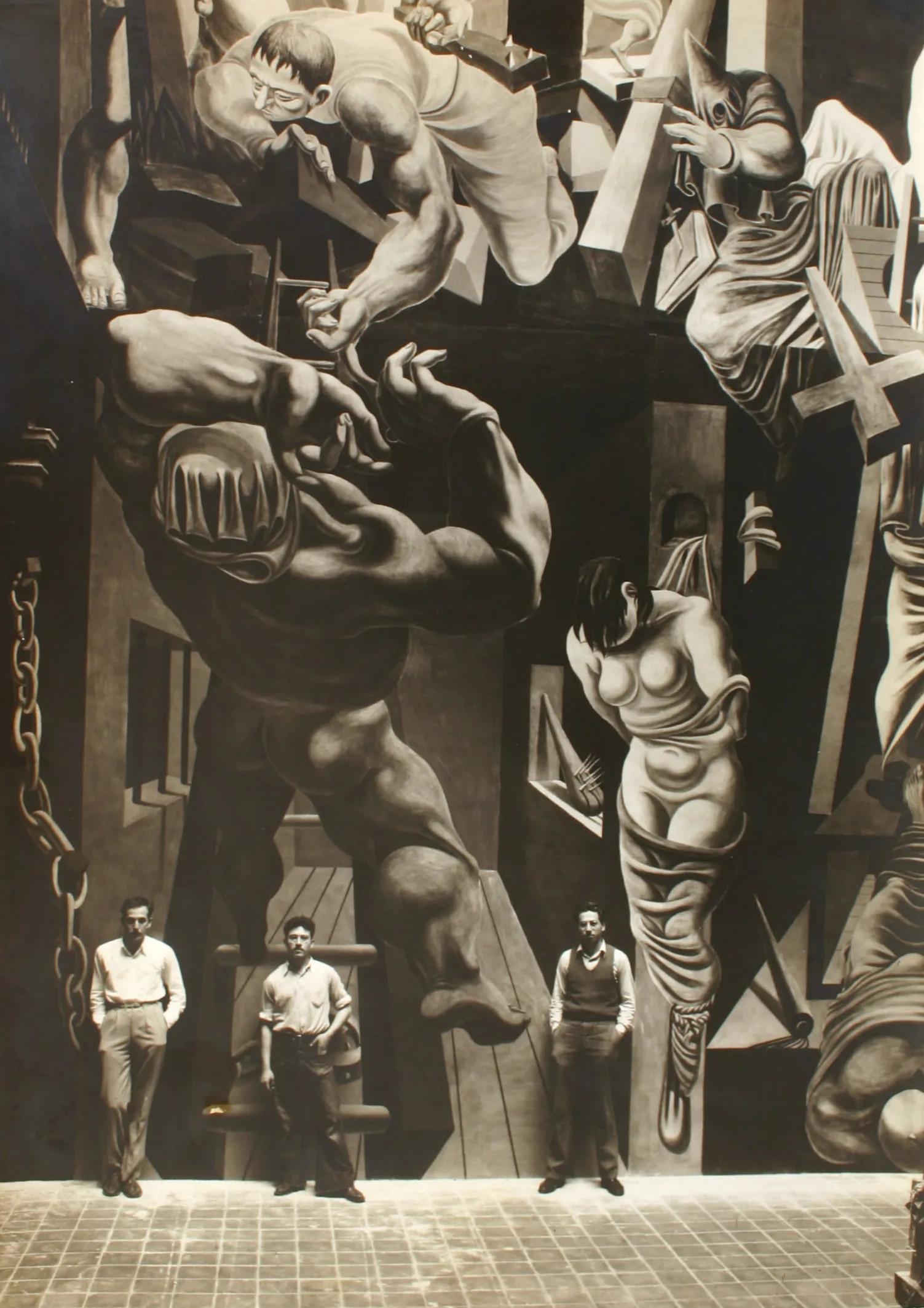Newly restored Philip Guston Mural unveiled in Mexico