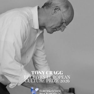 Tony Cragg awarded the European Culture Prize 2026