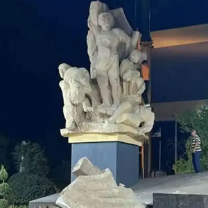 Syrians outraged following 'Accidental' Destruction of Iconic Aleppo Statue
