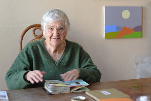 Etel Adnan, Lebanese American Author and Artist, Dies at 96