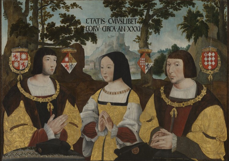 Hof van Buysleden, Mechelen, exhibits Knights of the Golden Fleece