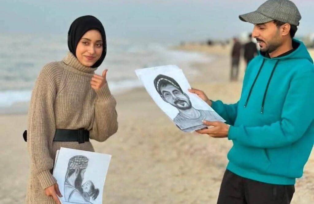 22-Year-Old Palestinian Artist Dina Zaurub killed in Airstrike