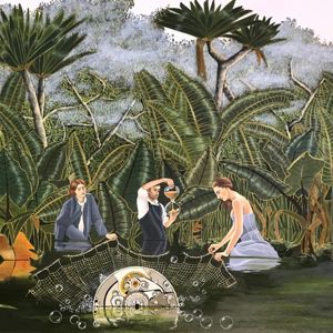 Dominique Hoffer, 'Les Passeurs du Temps Perdu', 2024, Oil on canvas, 50 x 70 cm. 2024 