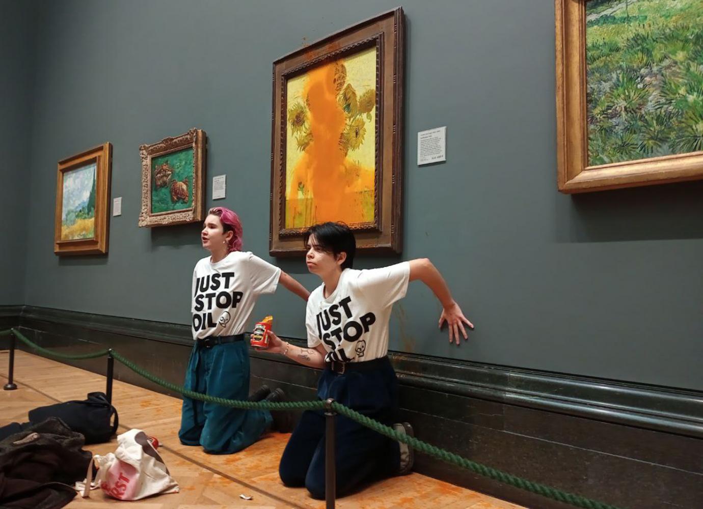Activists found Guilty after throwing Soup at Van Gogh Painting