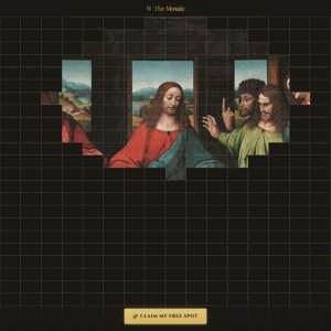 113,000 People Are Rebuilding The Last Supper, One Tile at a Time
