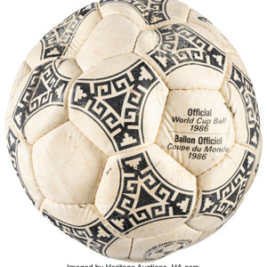Maradona’s “Hand of God” Ball Expected to Fetch $10 Million at Heritage Auctions