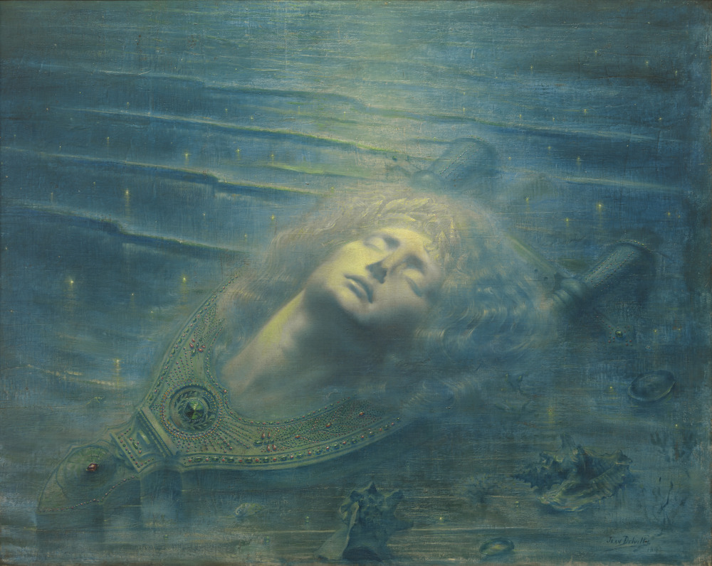 Unknown work of Delville discovered