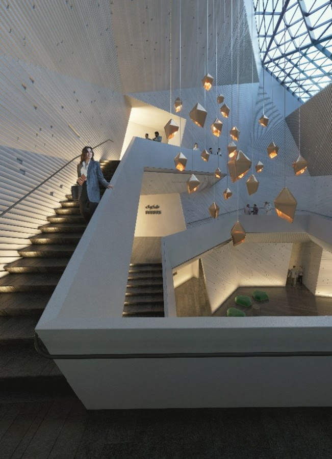 Daewha Kang Design reveals the Interior Architecture of Riyadh's new Black Gold Museum