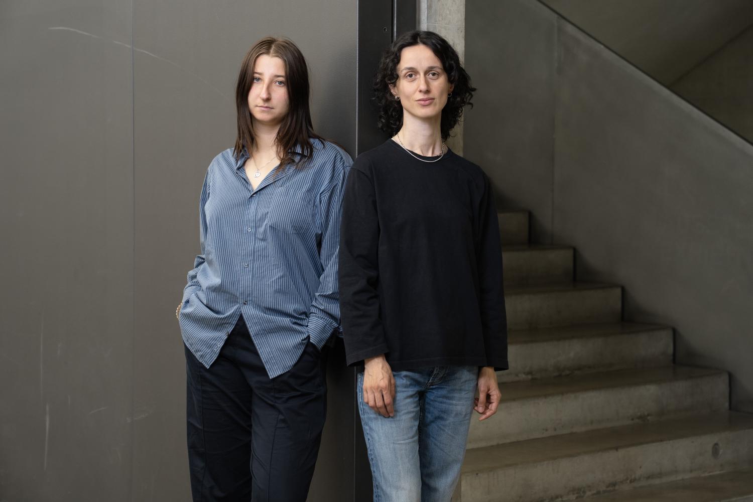 Jonida Laçi and Luīze Nežberte receive the Kunsthalle Wien Preis 2025