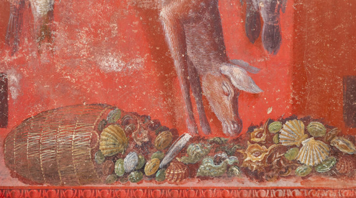 Rare Dionysian Fresco unearthed in Pompeii